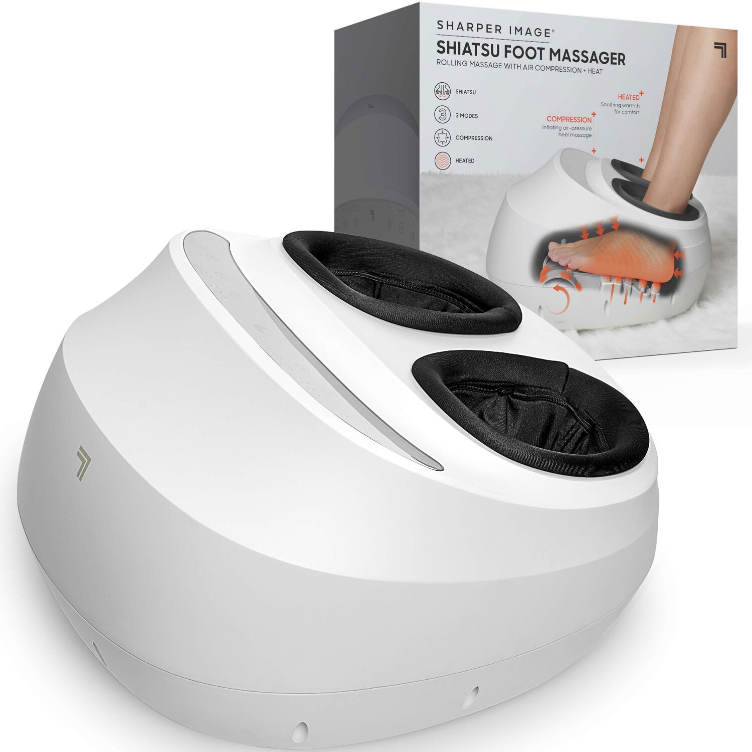Sharper Image Massager Foot Eggshape