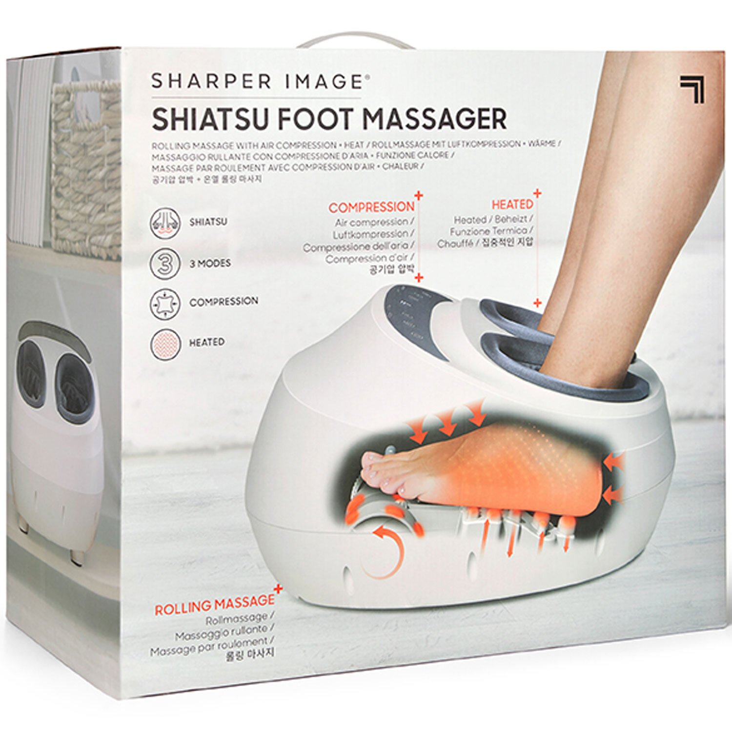 Sharper Image Massager Foot Eggshape