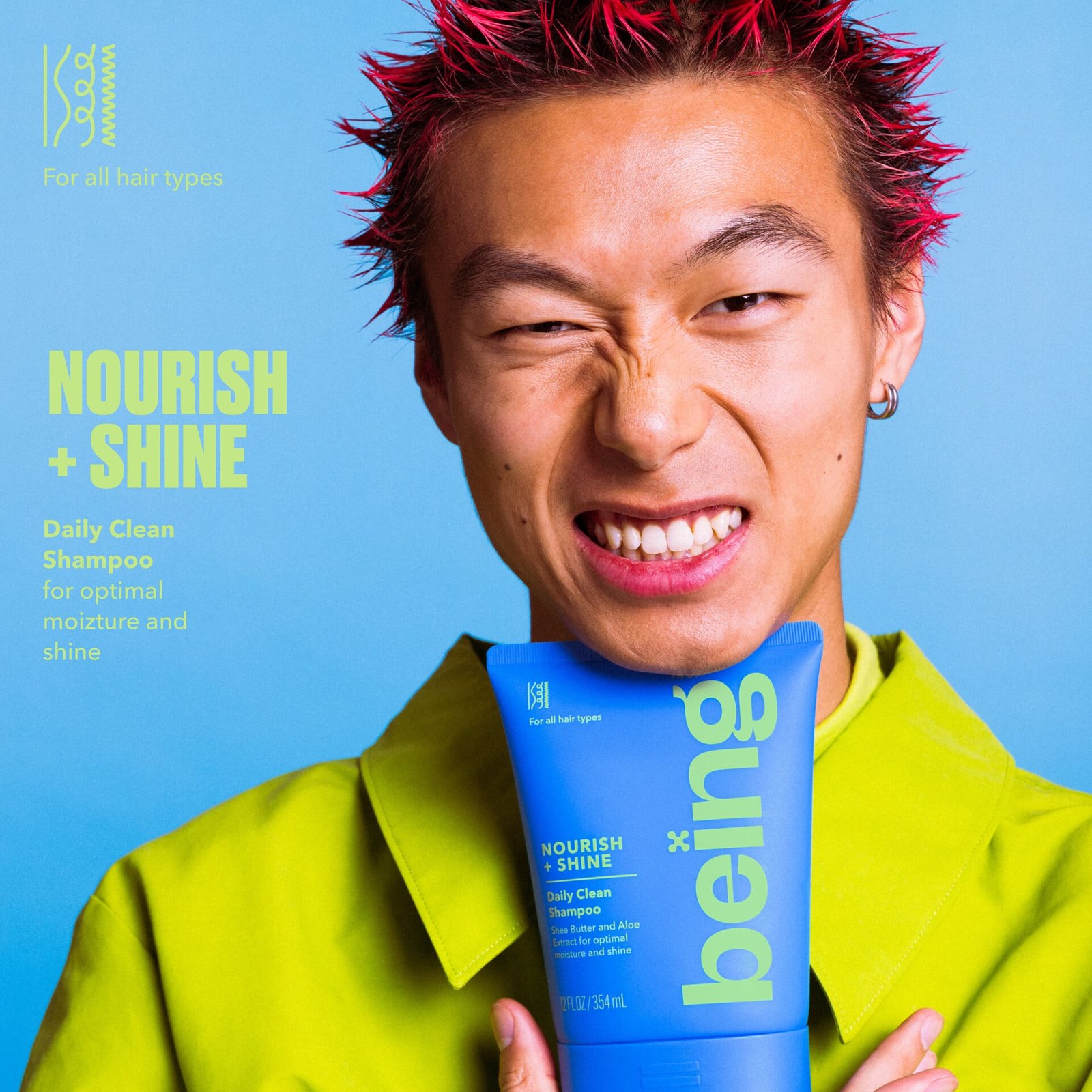 Being Shampoo Nourish + Shine 354 ml