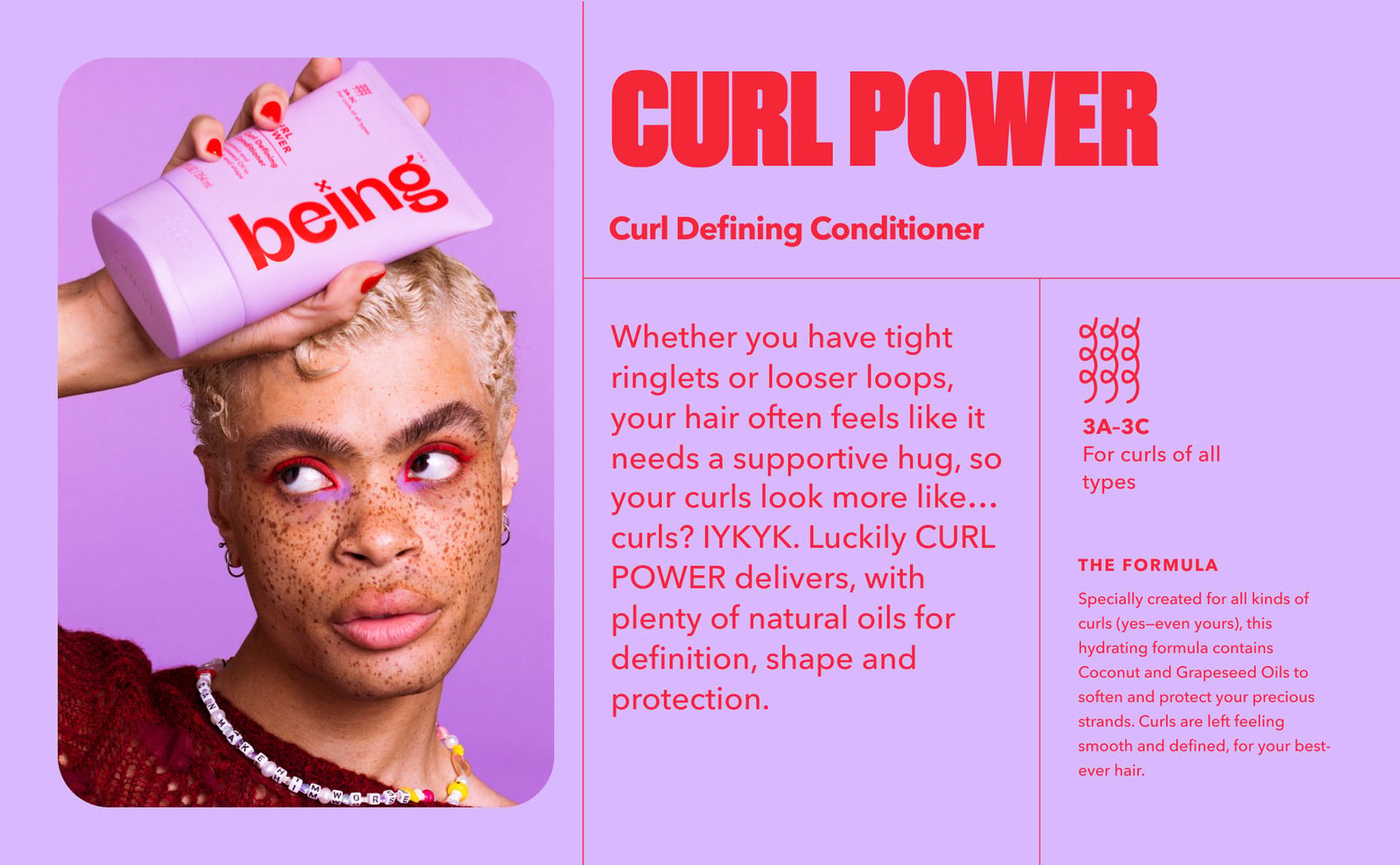 Being Conditioner Curl Power 354 ml