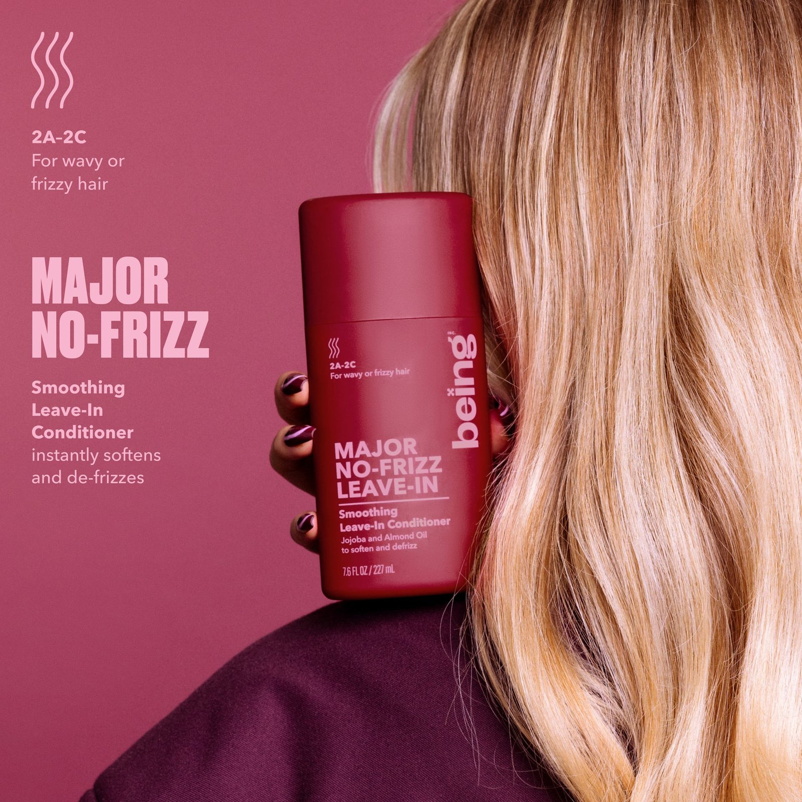 Being Leave-in Conditioner Major No-Frizz 227ml