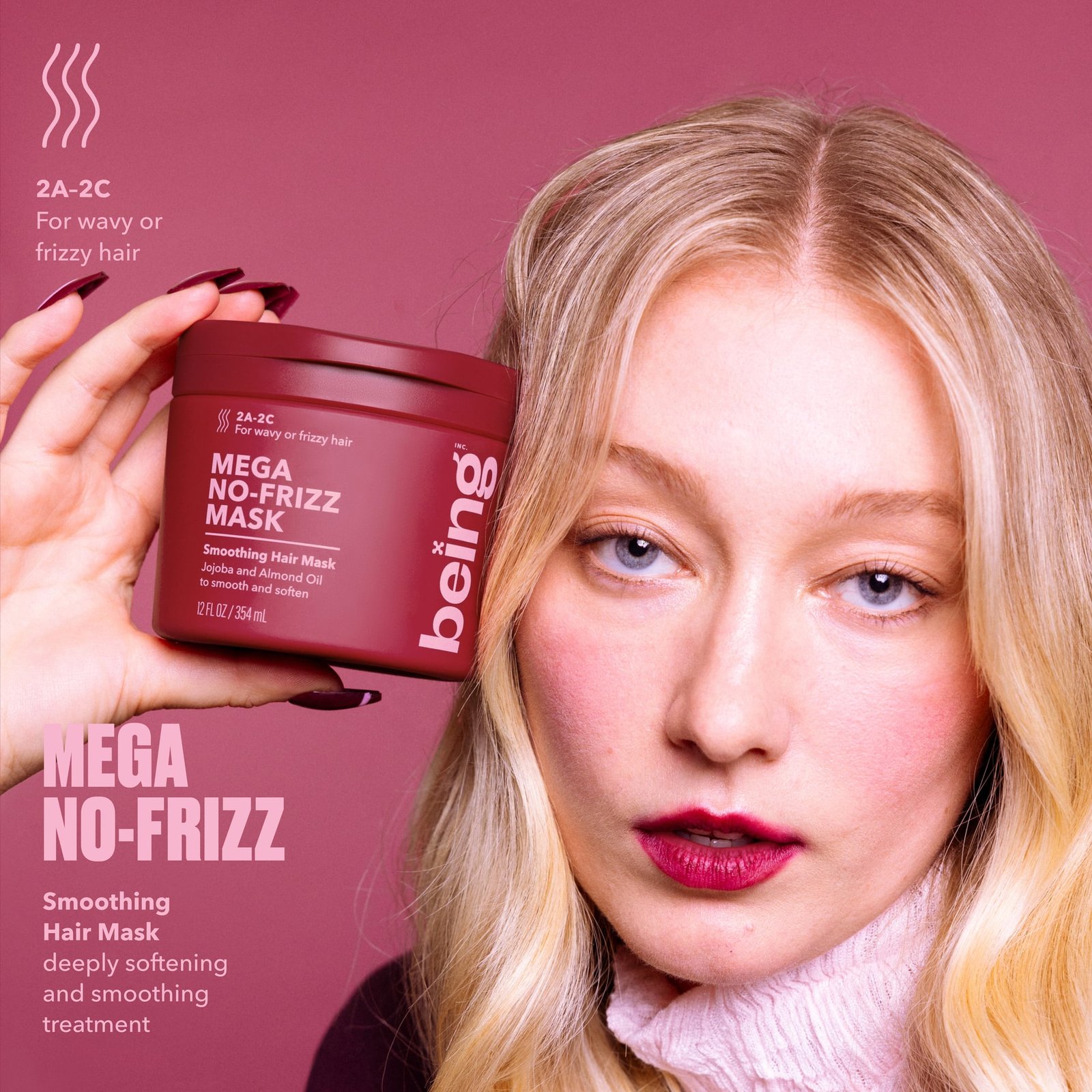 Being Hair Mask Mega No-Frizz 354 ml