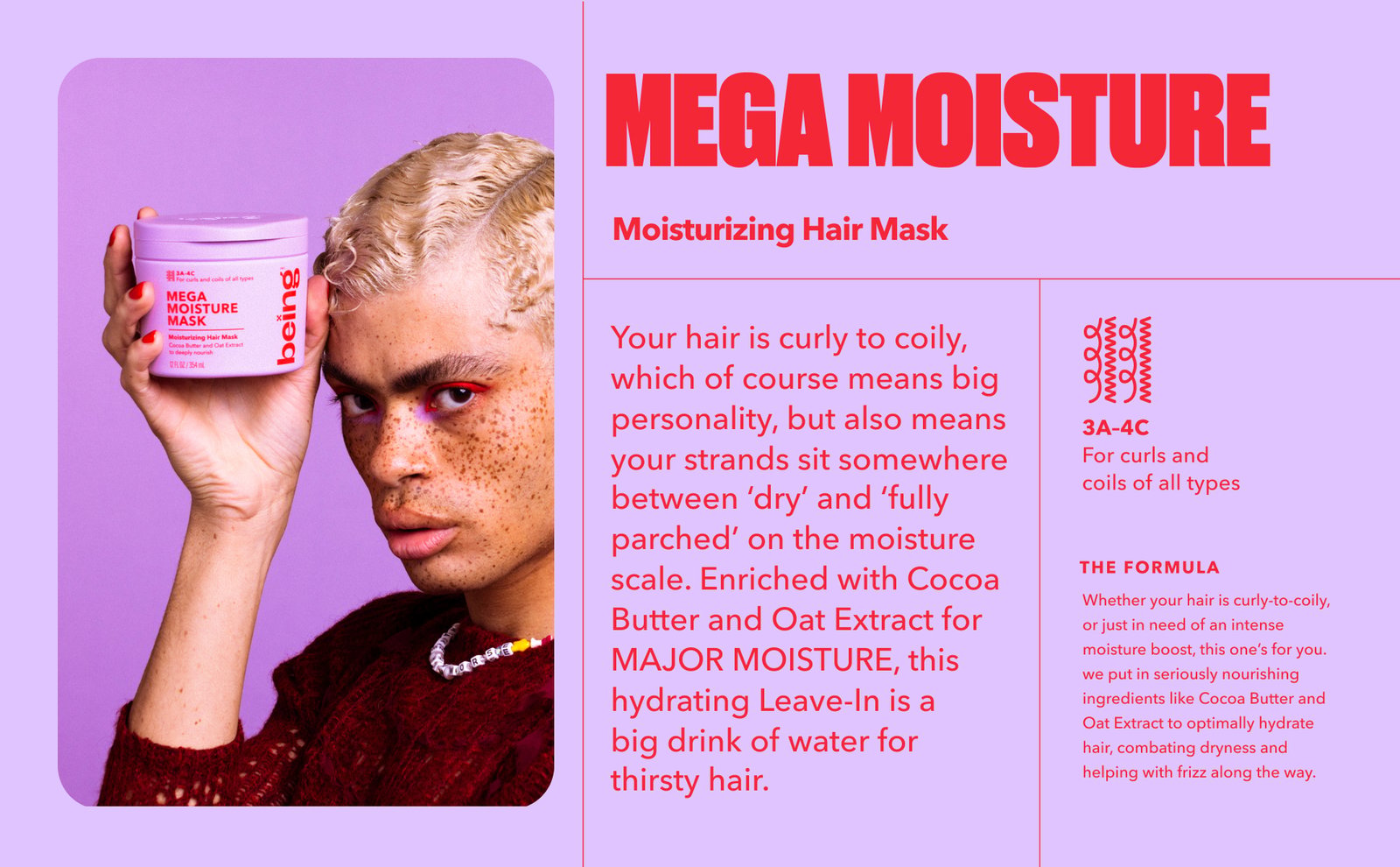 Being Hair Mask Mega Moisture 354 ml