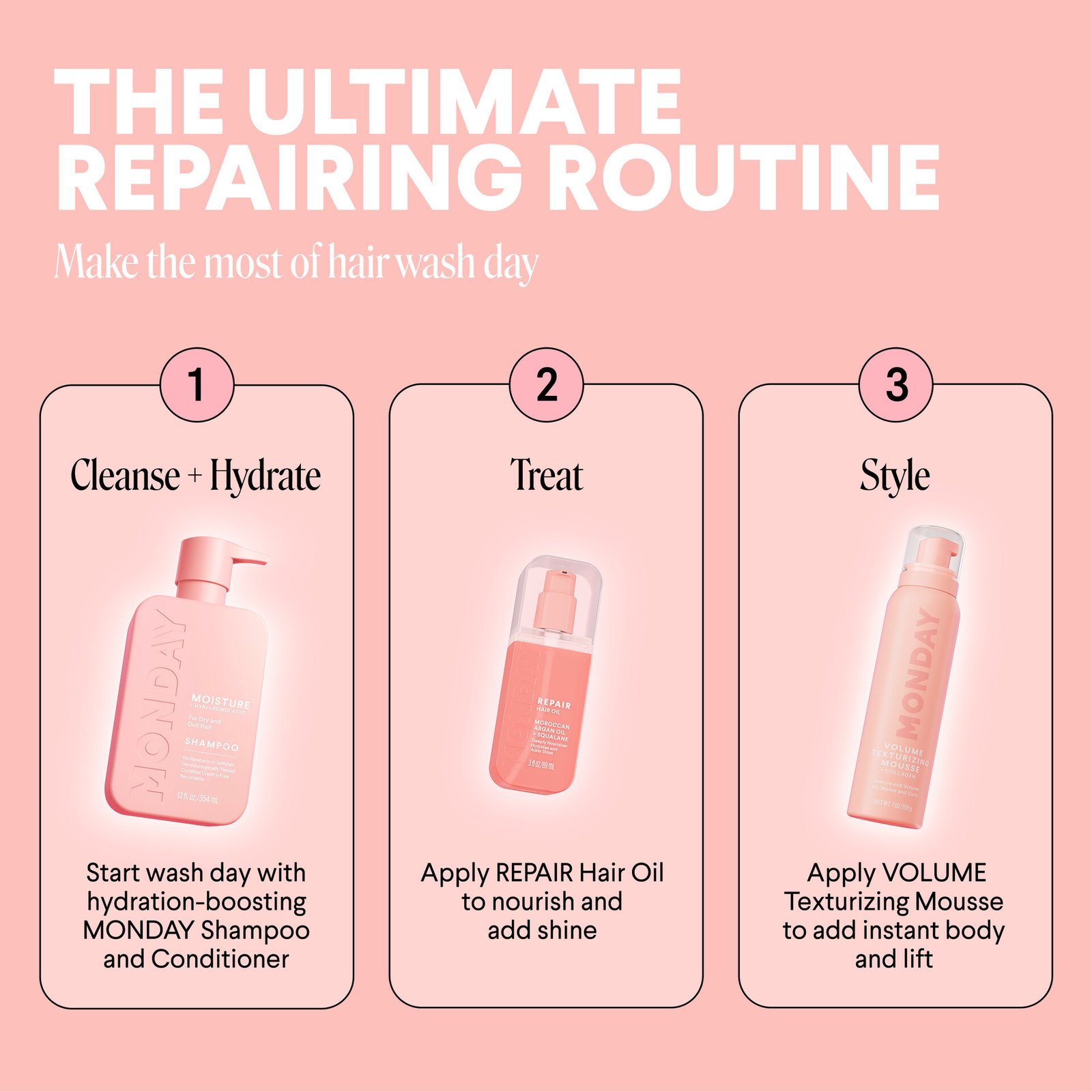 Monday Haircare Hair Oil Repair 89 ml