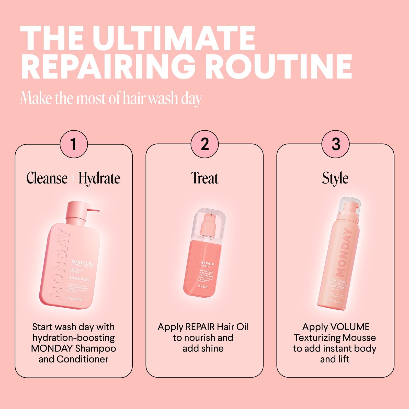 Monday Haircare Hair Oil Repair 89 ml