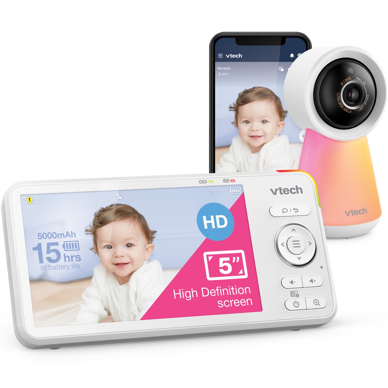 VTECH Baby Monitor WIFI RM5756HD