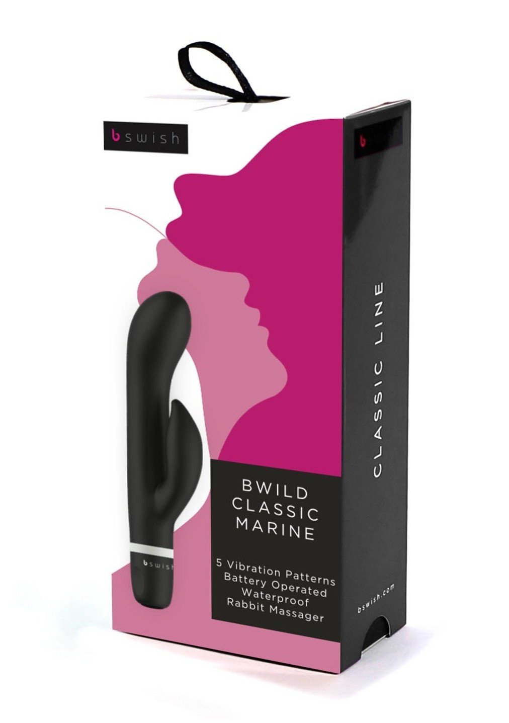 Swish Bwild Classic Marine Vibrator Black