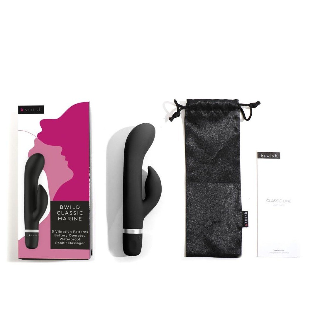 Swish Bwild Classic Marine Vibrator Black