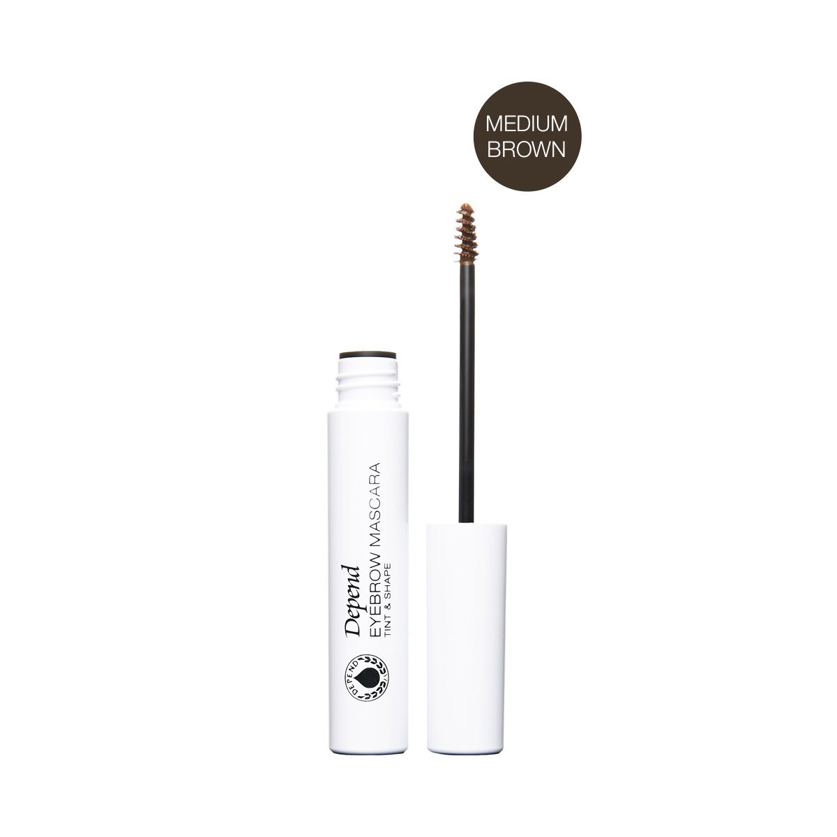 Depend Eyebrow Mascara Medium Brown 2,5 ml