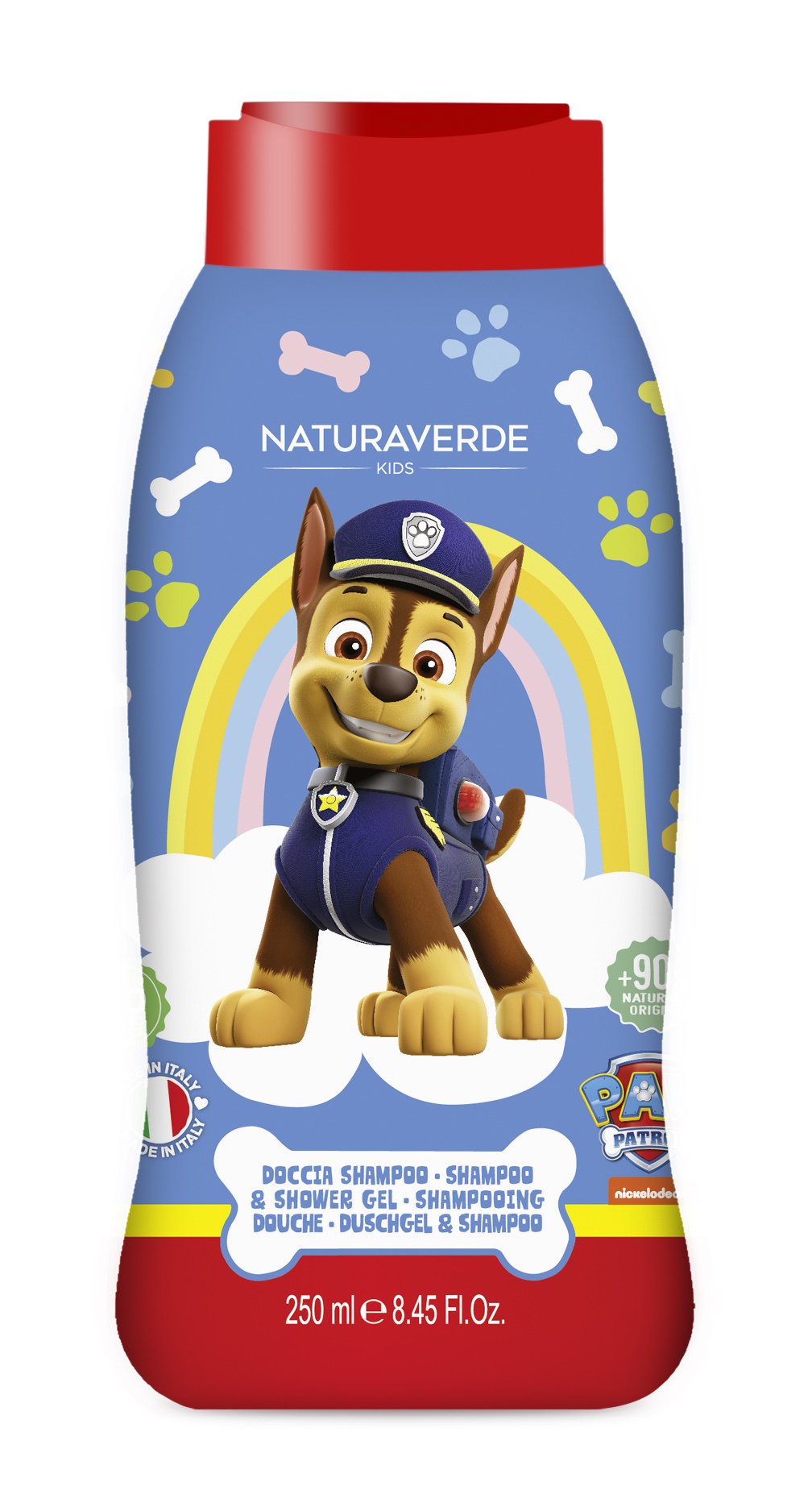 Naturaverde Paw Patrol Shampoo & Shower Gel 250 ml
