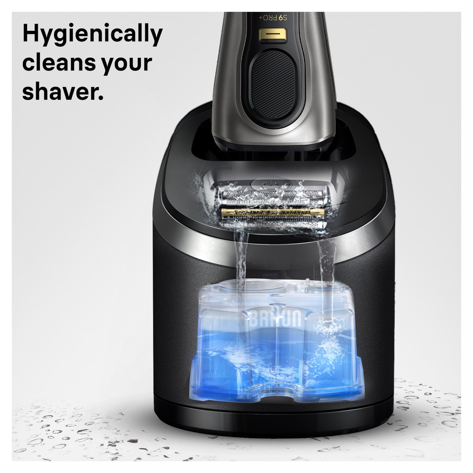 Braun 3in1 ShaverCare Refiller Hygienisk rengöring för SmartCare Center, 4‑pack