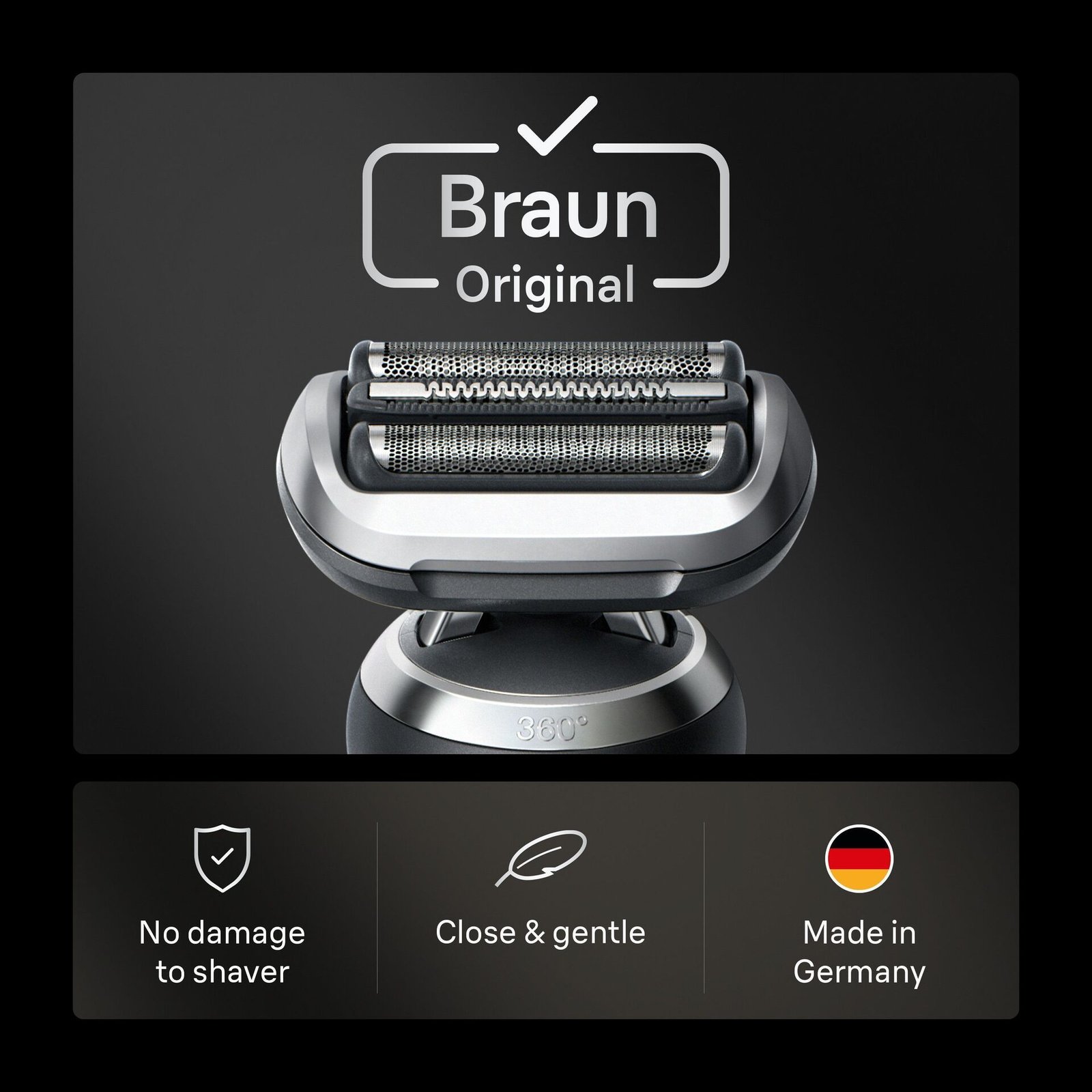 Braun Series 7 74S Original Rakhuvud kompatibel med 70 71 72