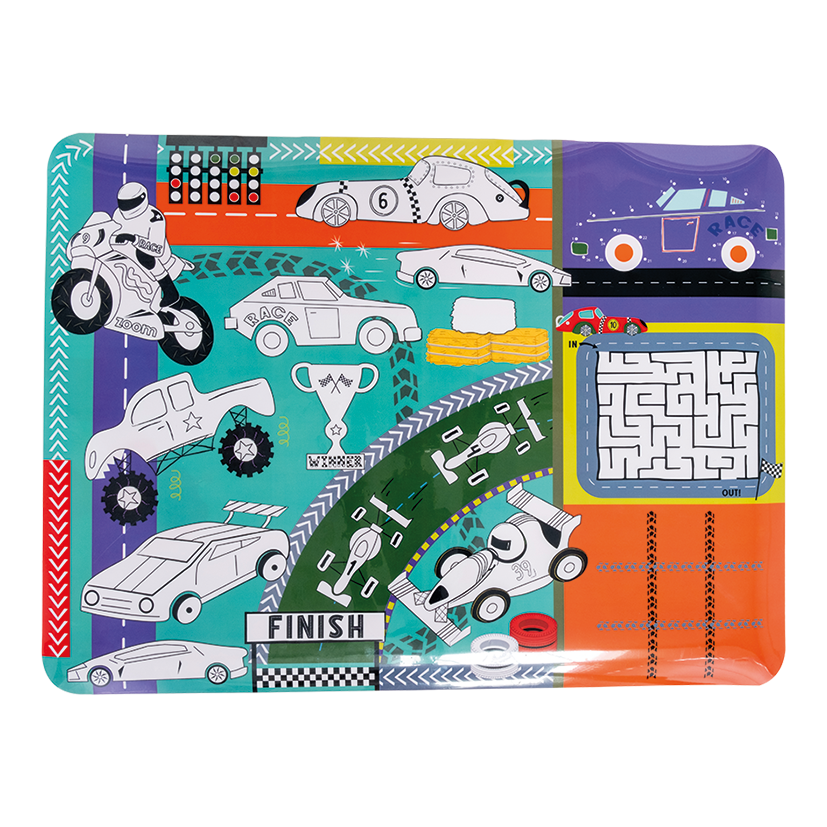 Floss & Rock Pyssel Och Ritmatta Cars