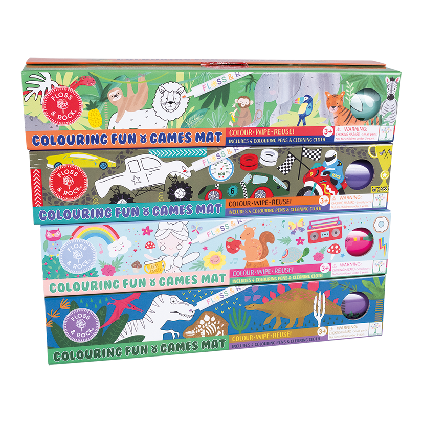 Floss & Rock Pyssel Och Ritmatta Cars