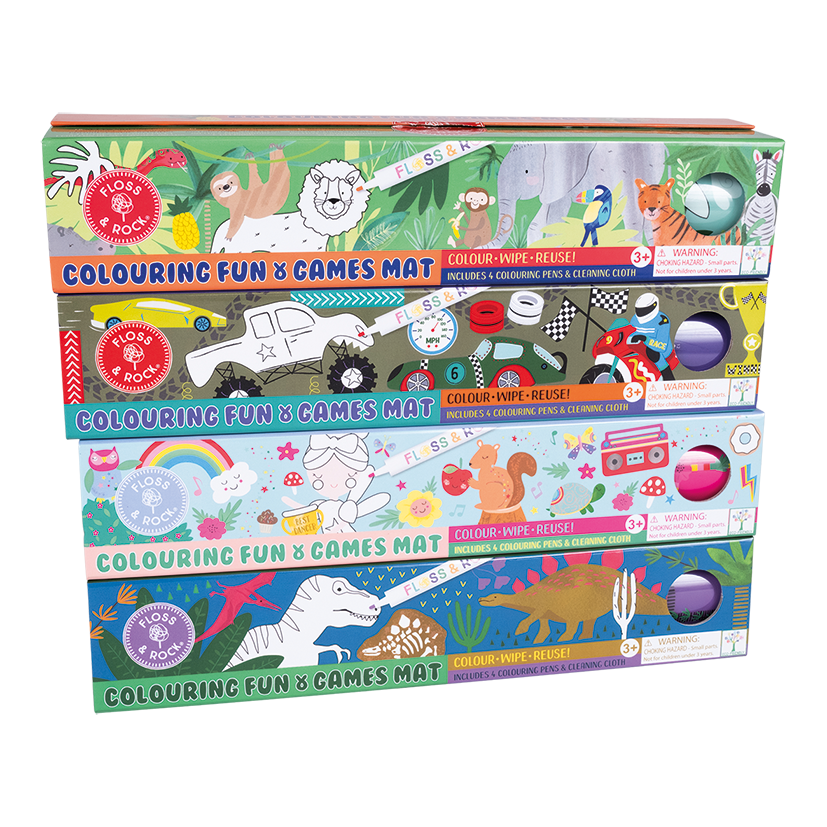 Floss & Rock Pyssel Och Ritmatta Cars