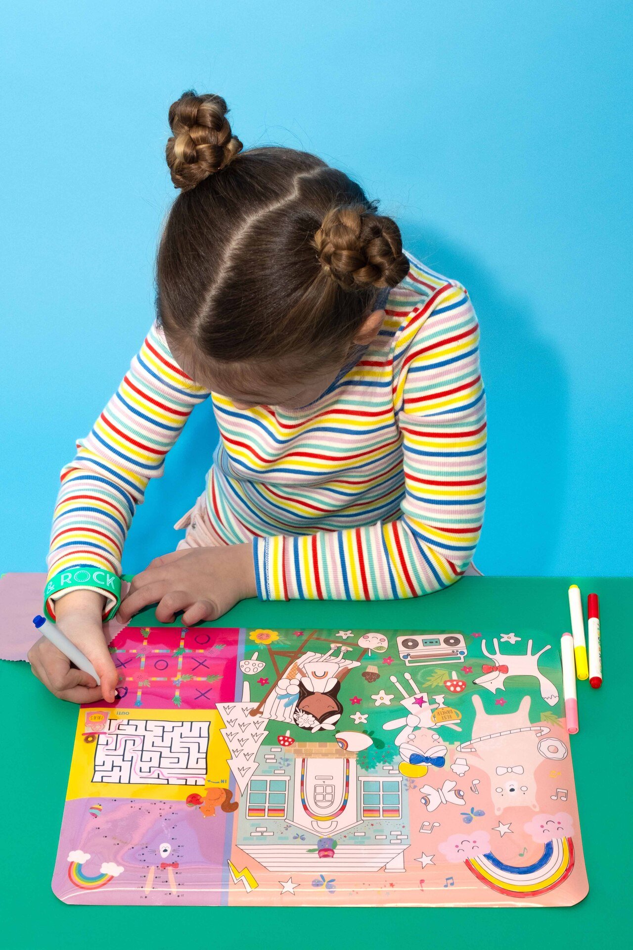 Floss & Rock Pyssel Och Ritmatta Rainbow Fairy