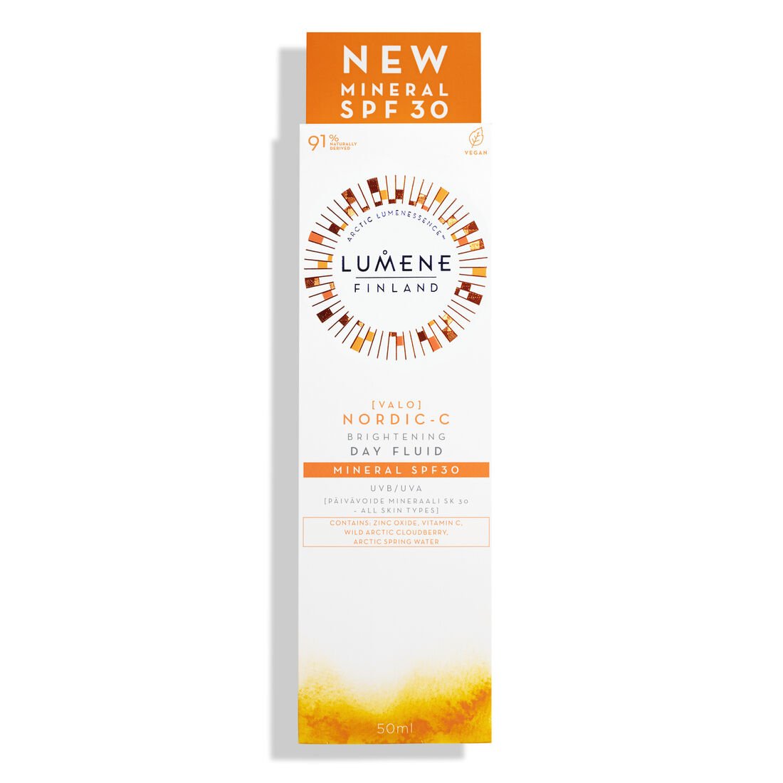 Lumene Nordic-C Valo SPF30 Brightening Day Fluid Dagkräm 50 ml