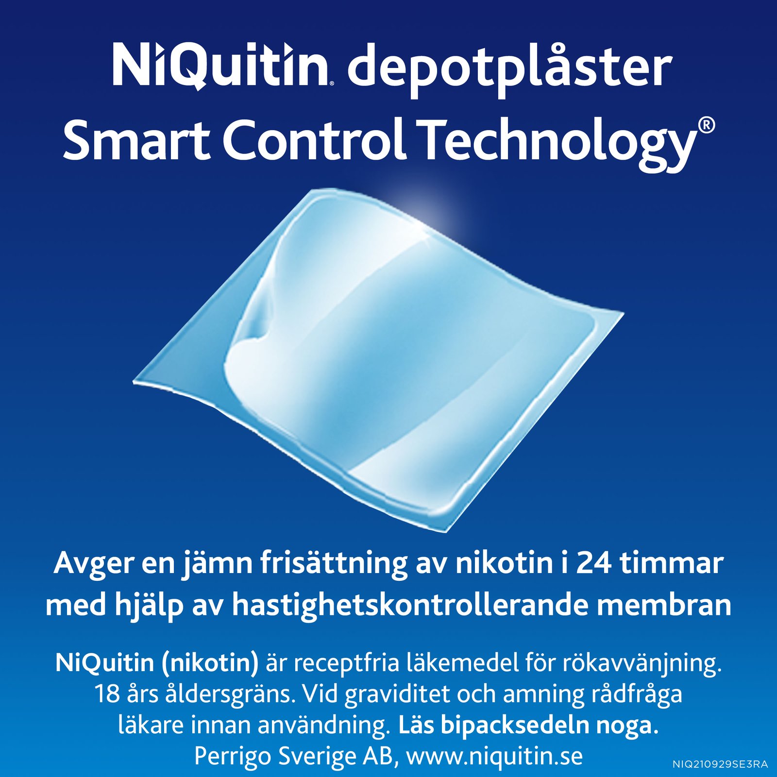 Niquitin Clear 7 mg / 24 timmar Depotplåster Nikotinplåster 7 st