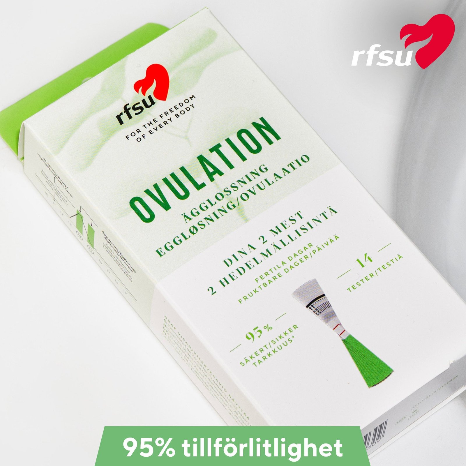 RFSU Ovulation Test  Ägglossning 14 st