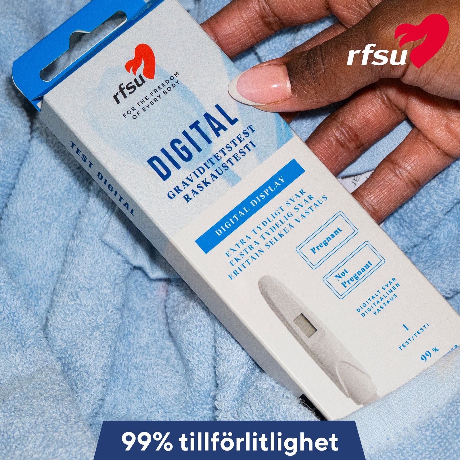 RFSU Graviditetstest Digital 1 st