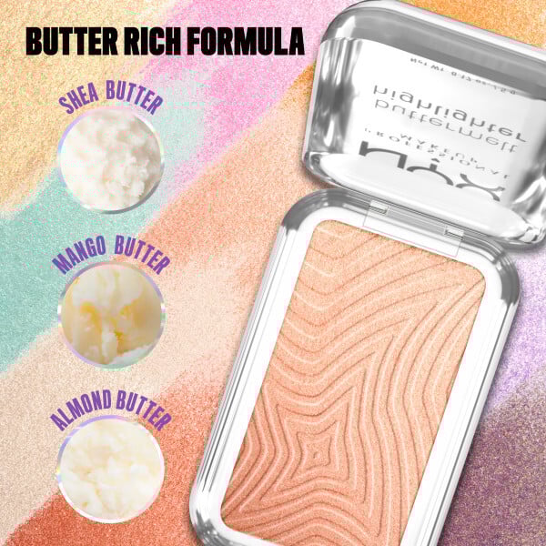 NYX Professional Makeup Buttermelt Highlighter 10 Glaze It Butta 5 g