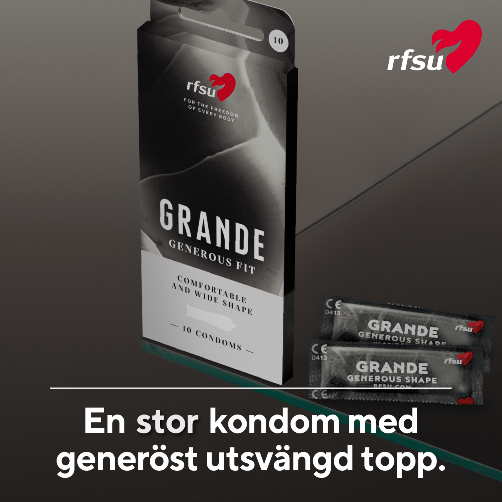 RFSU Grande kondomer 10 st