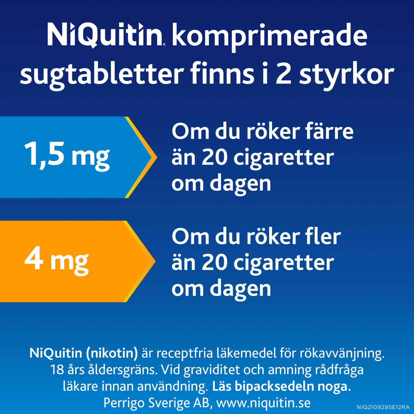NiQuitin Mint 4 mg Komprimerad Sugtablett 60 St