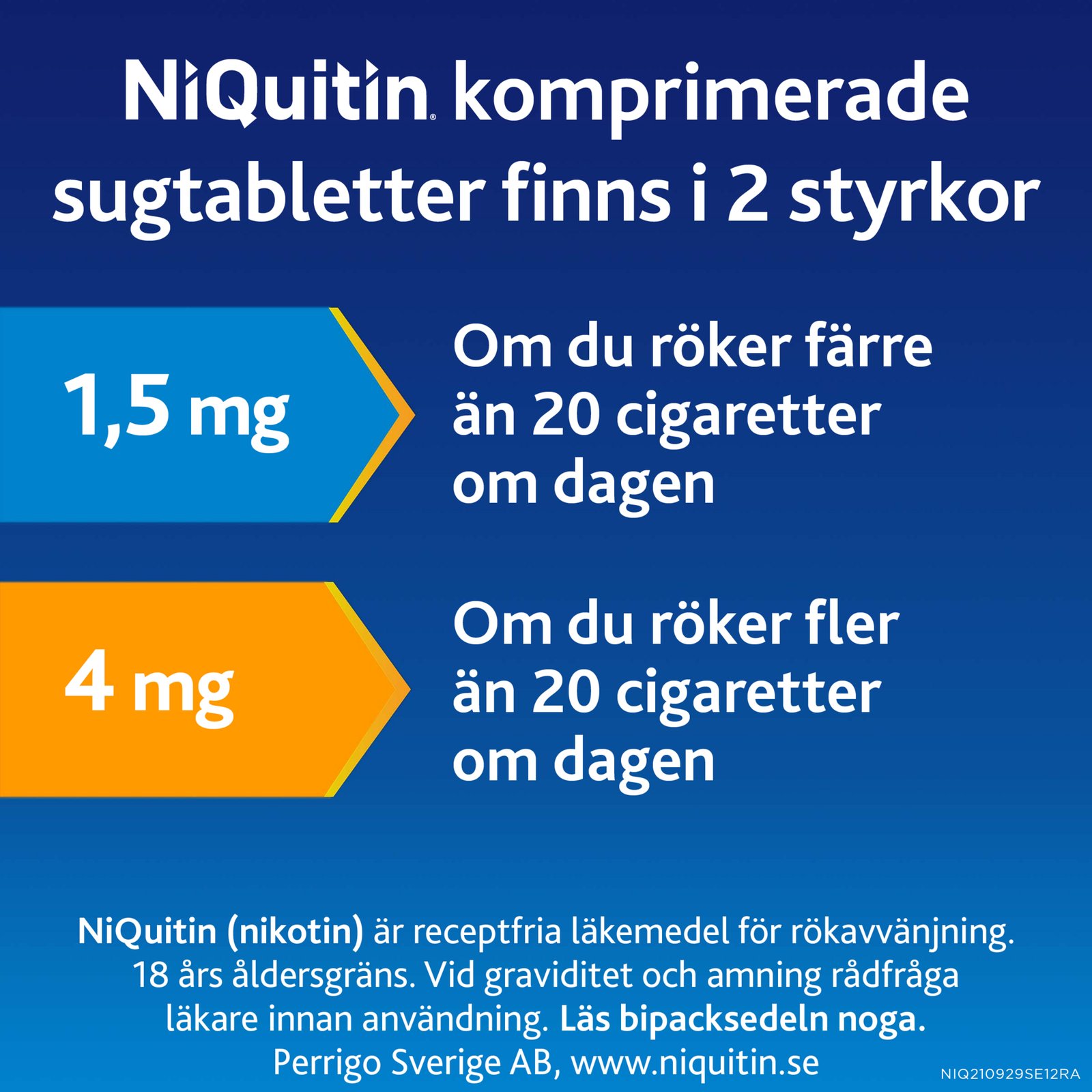 NiQuitin Mint 4 mg Komprimerad Sugtablett 60 St