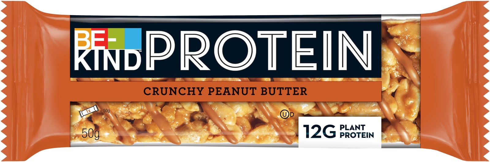 Be-Kind Protein Crunchy Peanut Butter 50 g
