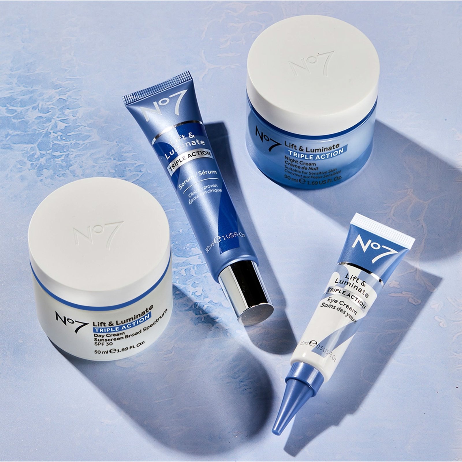 No7 Lift & Luminate Triple Action Eye Cream 15 ml
