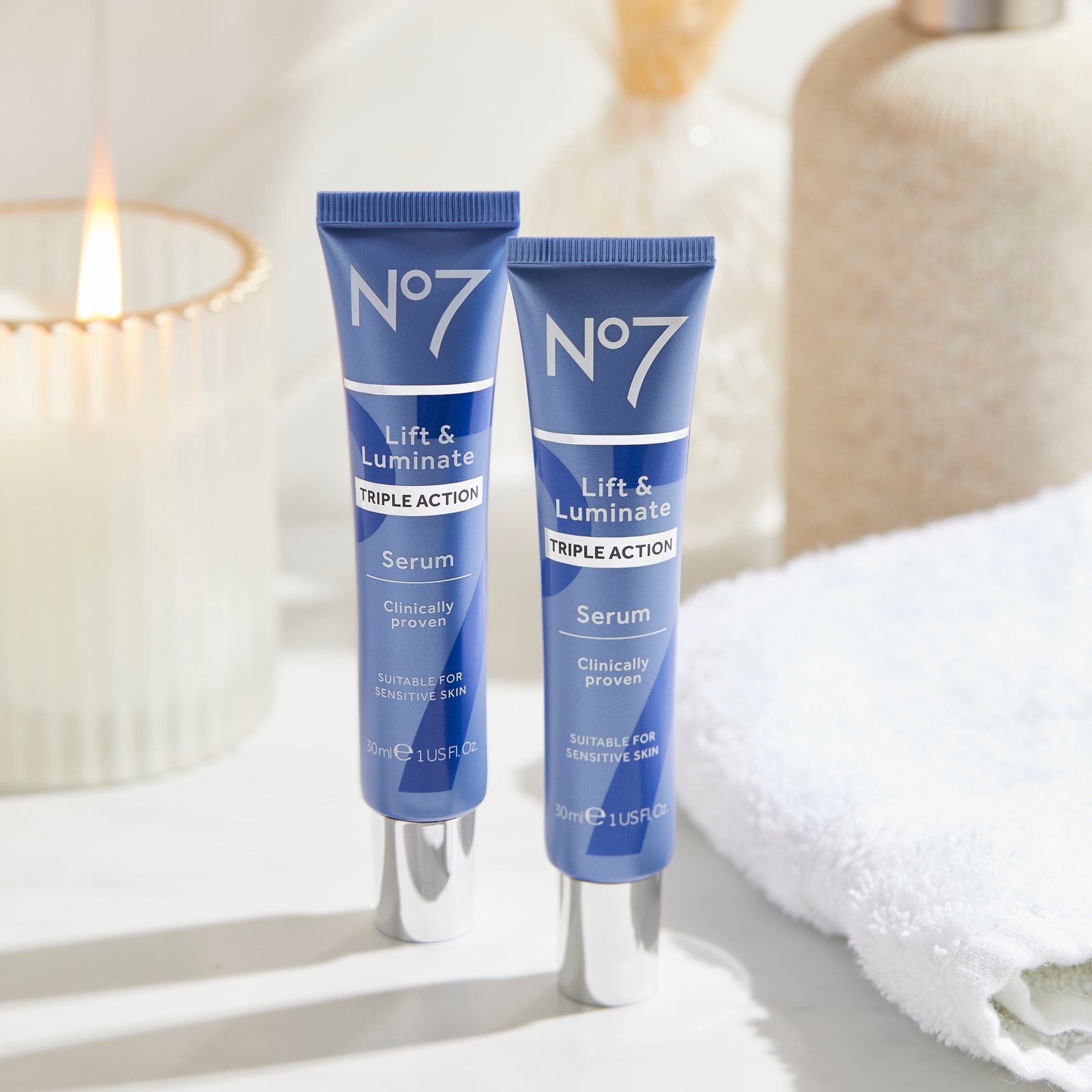 No7 Lift & Luminate Triple Action Serum 30 ml