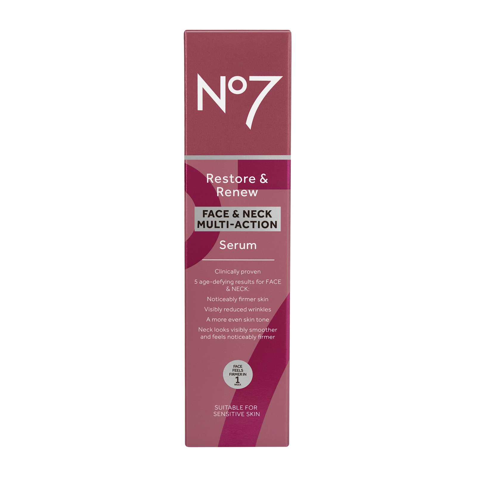 No7 Restore & Renew Face & Neck Serum 30 ml
