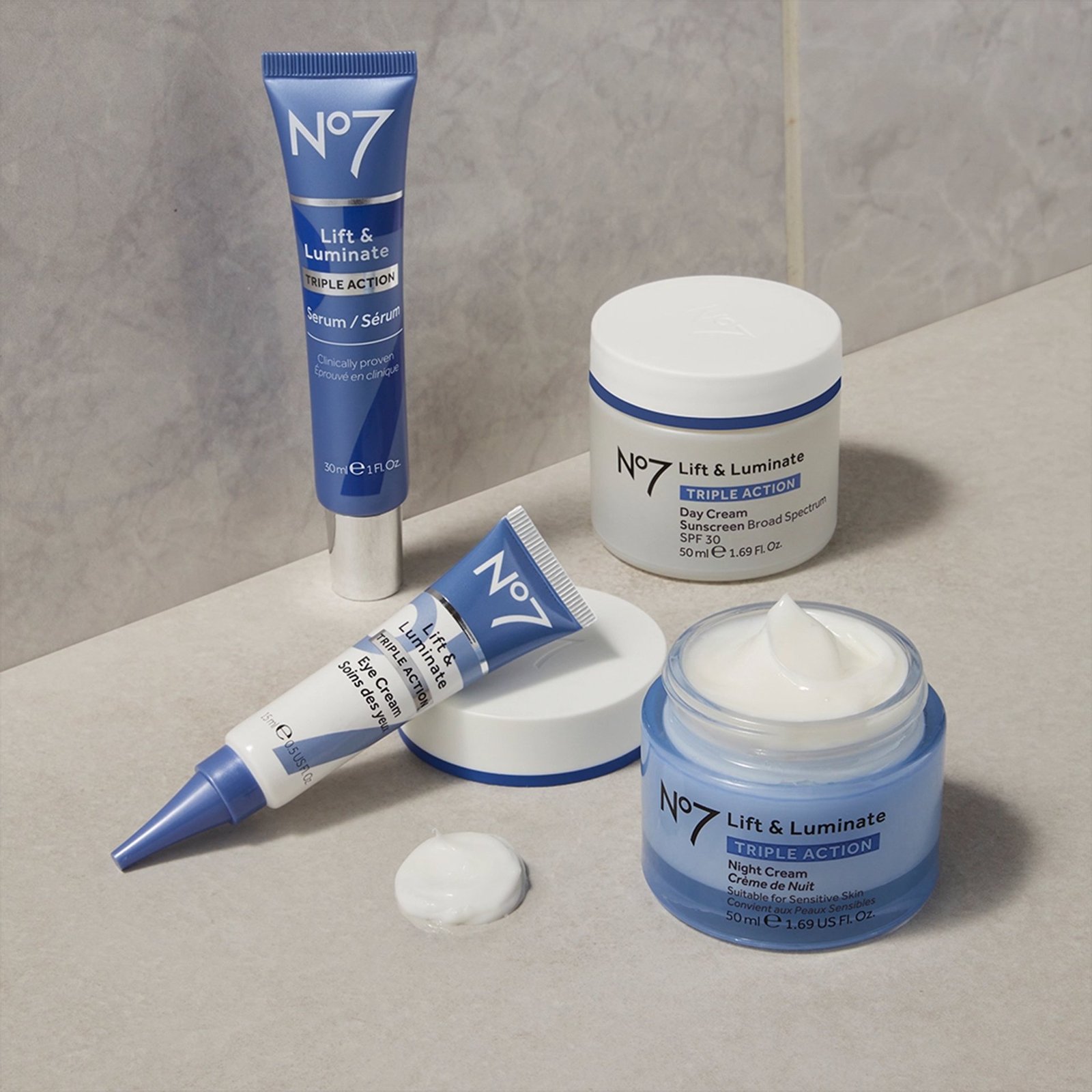 No7 Lift & Luminate Triple Action Night Cream 50 ml