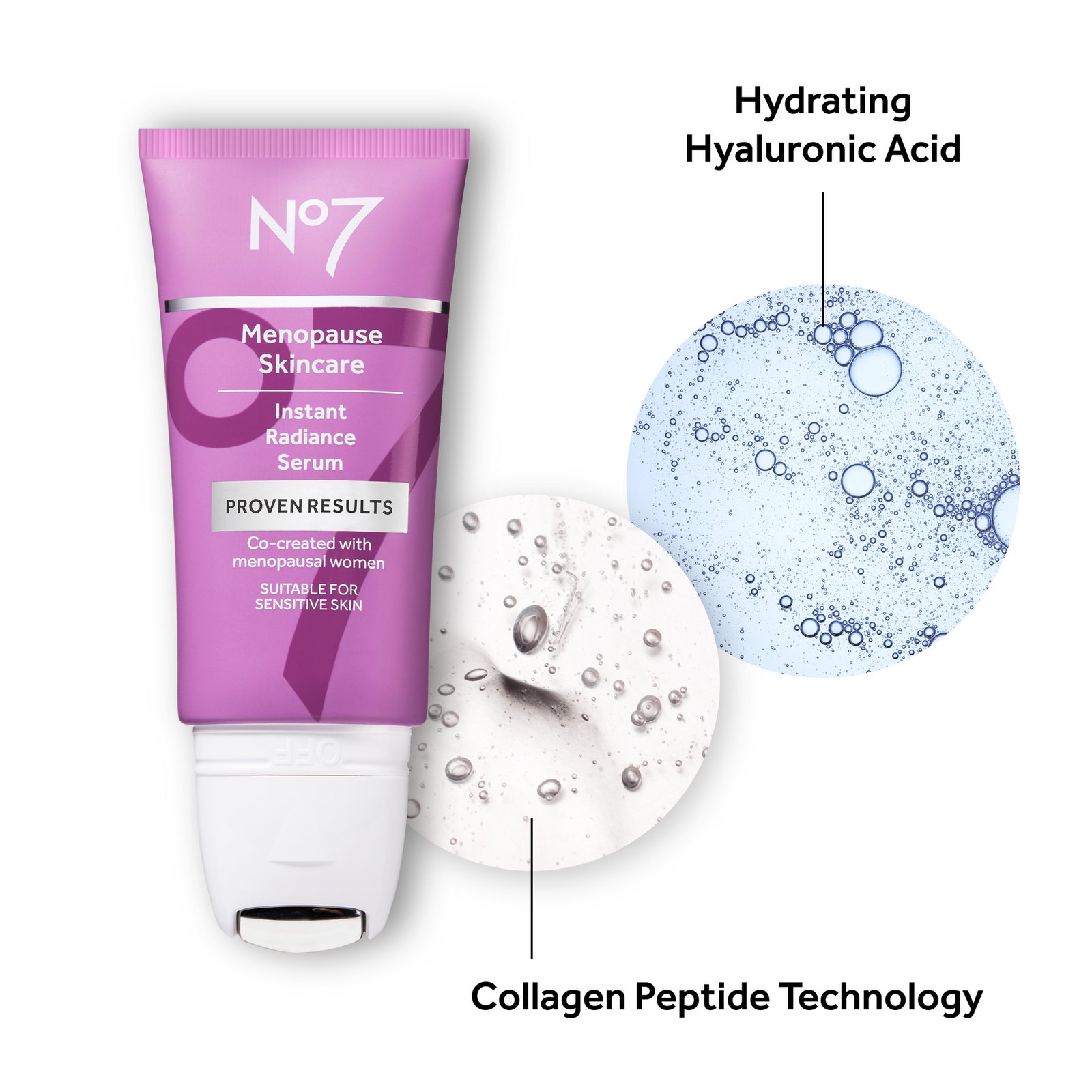 No7 Menopause Radiance Serum 30ml