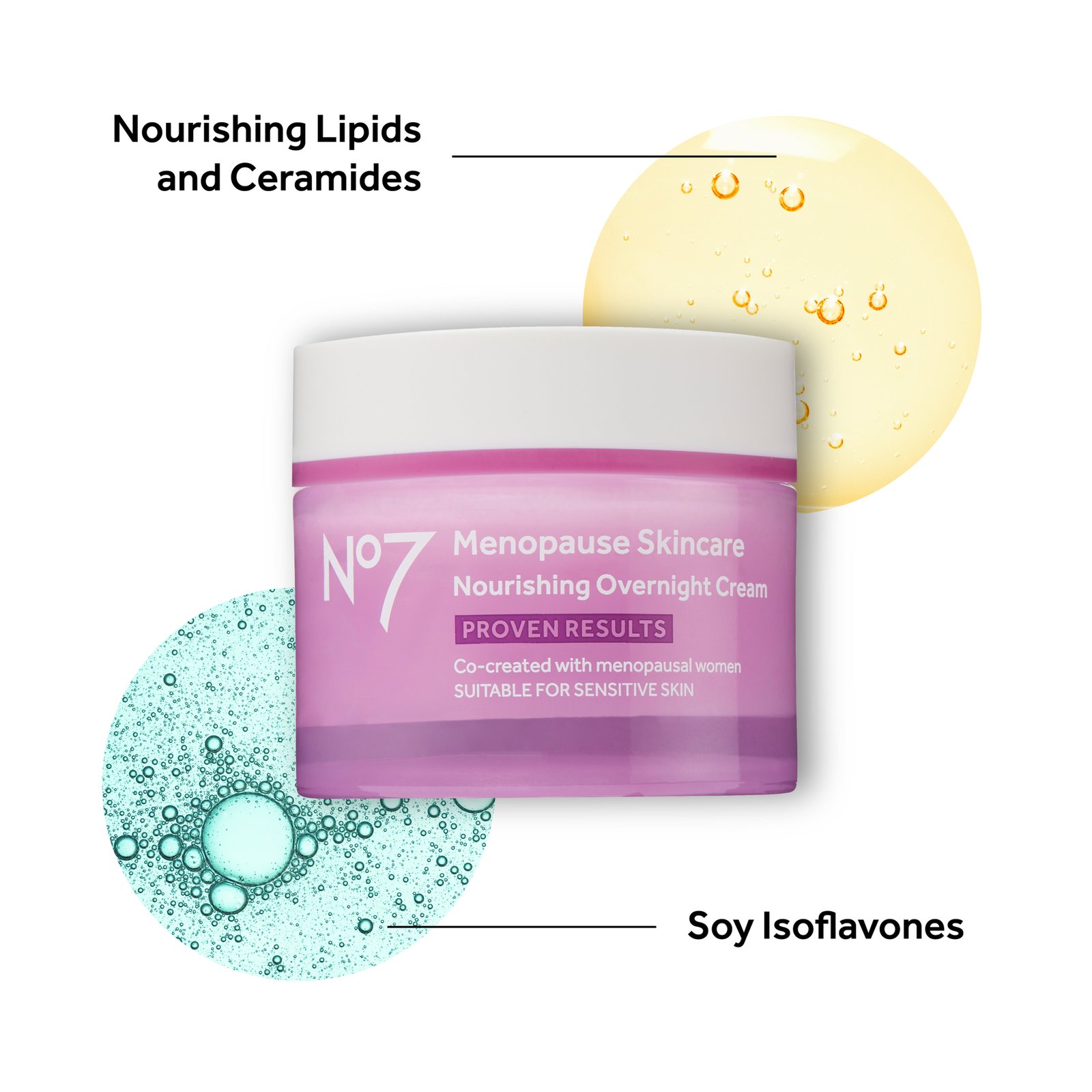 No7 Menopause Nourishing Overnight Cream 50ml