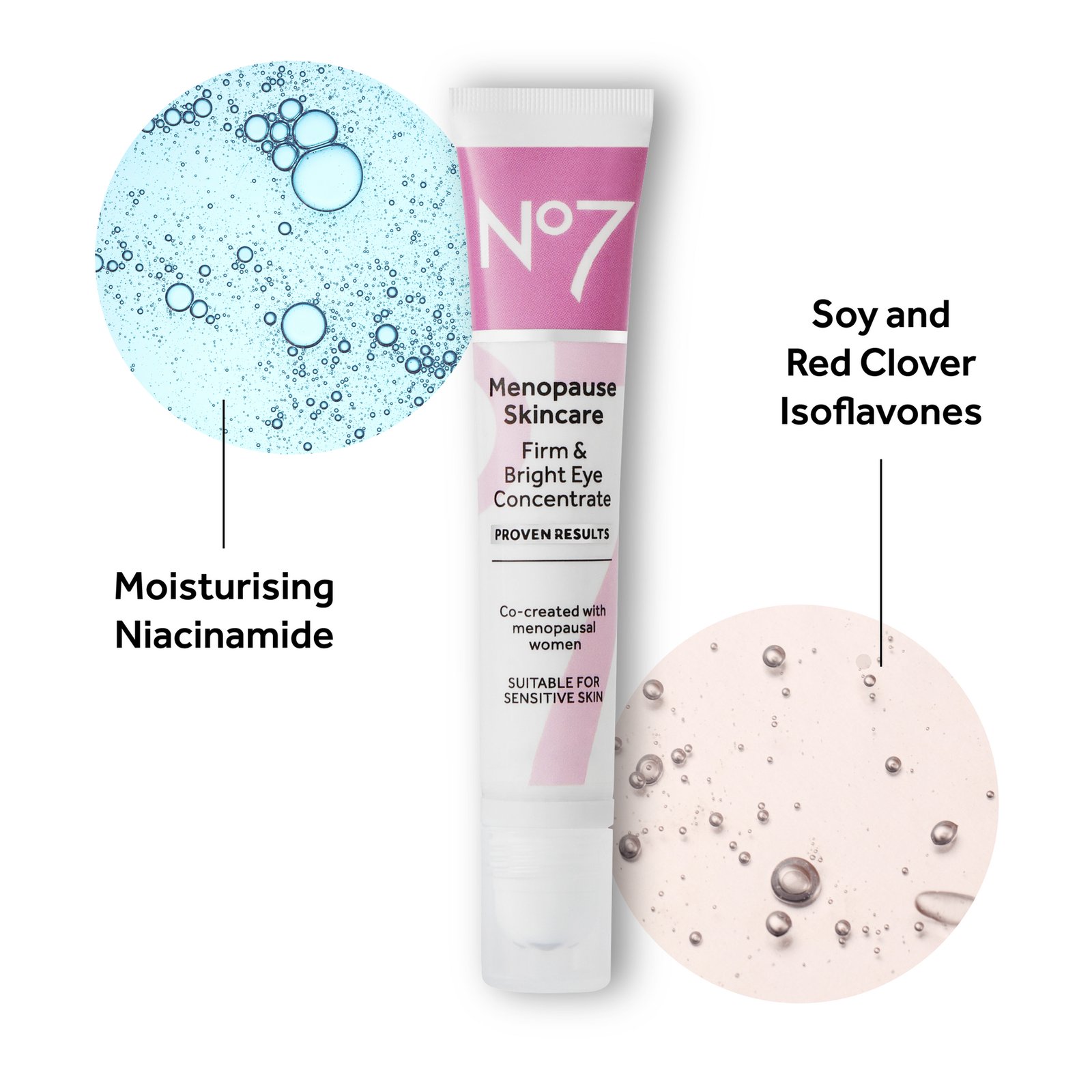 No7 Menopause Firm & Bright Eye Concentrate 15ml