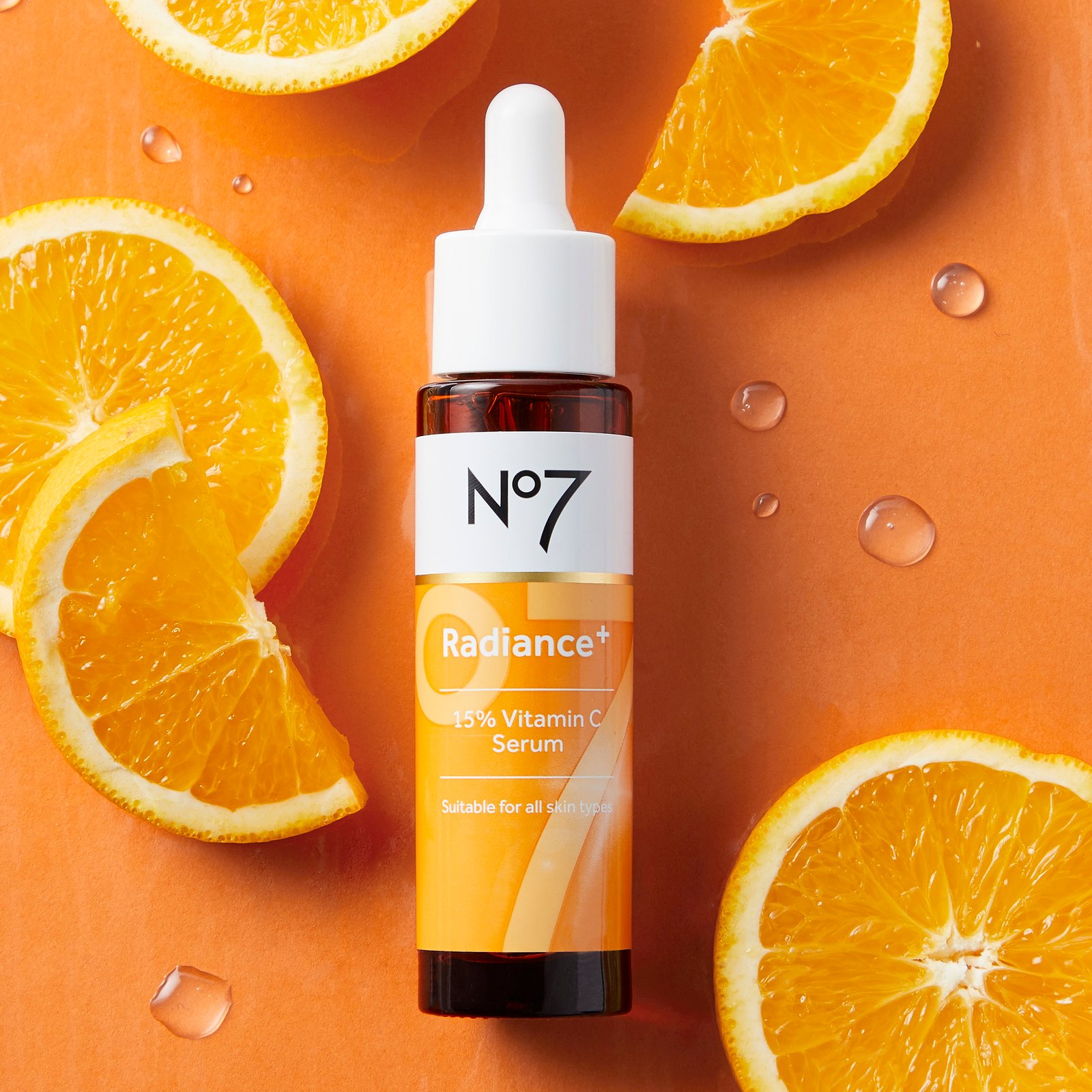No7 Radiance+ 15% Vitamin C Serum 25 ml
