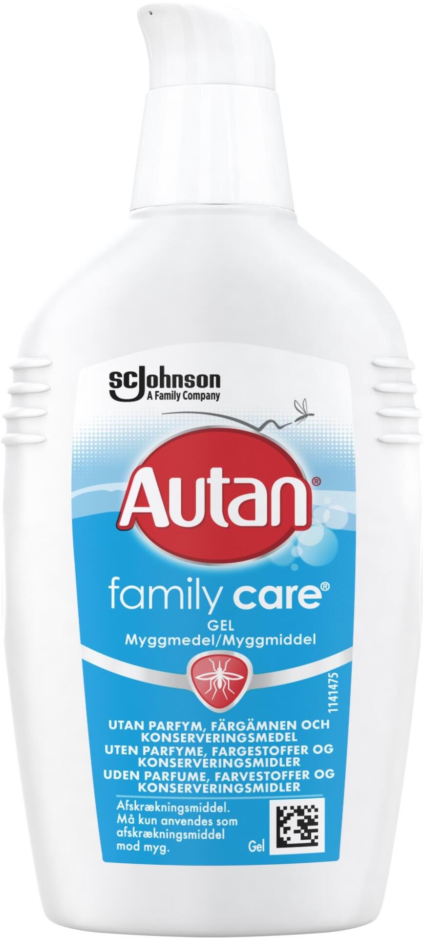 Autan Family Care Gel Myggmedel 100 ml