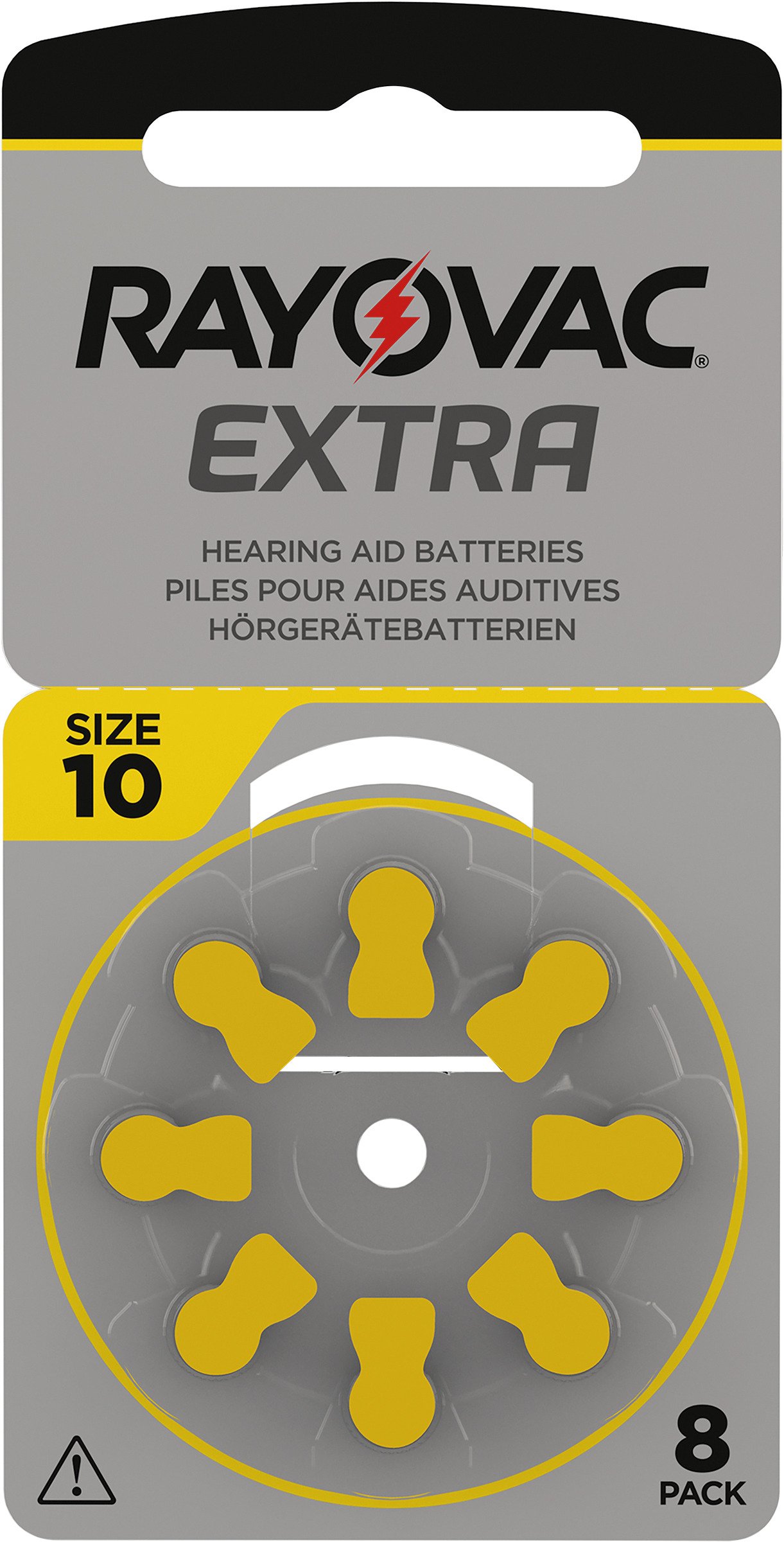 Rayovac Extra Size 10 Gul 8 st