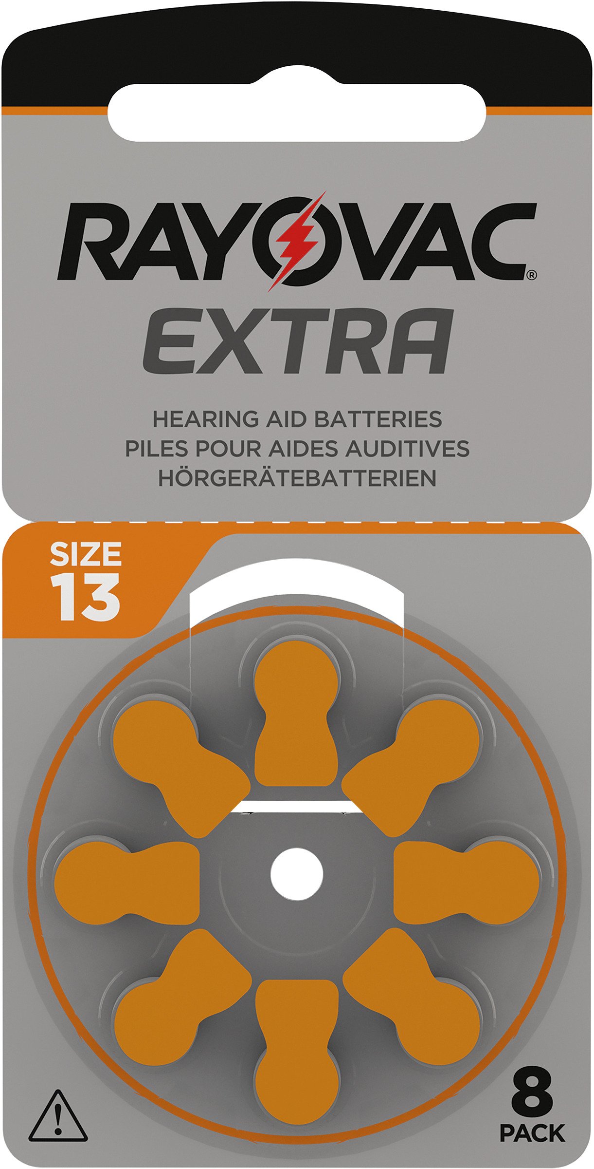 Rayovac Extra Size 13 Orange 8 st