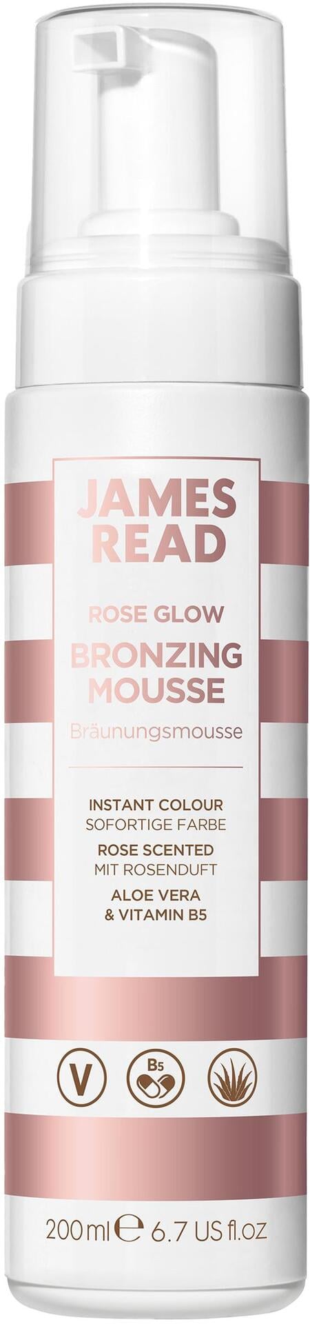 James Read Rose Glow Bronzing Mousse 200 ml