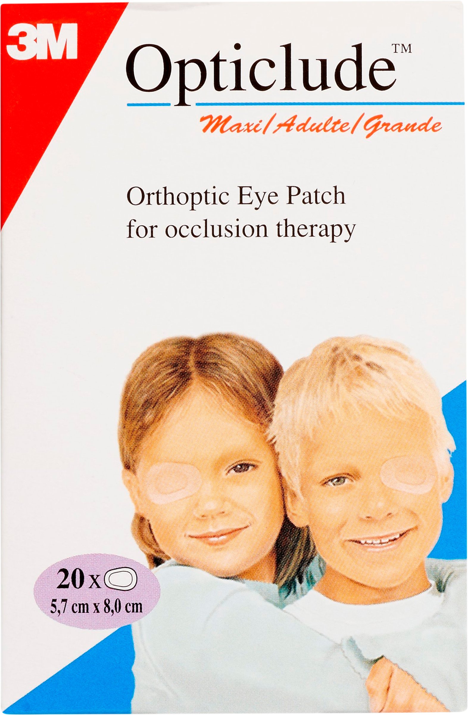 3M Opticlude Ögonlappar Maxi 20 st