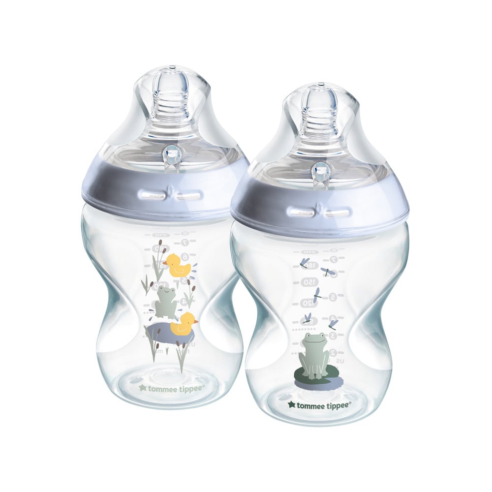 Tommee Tippee Natural Start Flaska Blå 2-pack 260 ml
