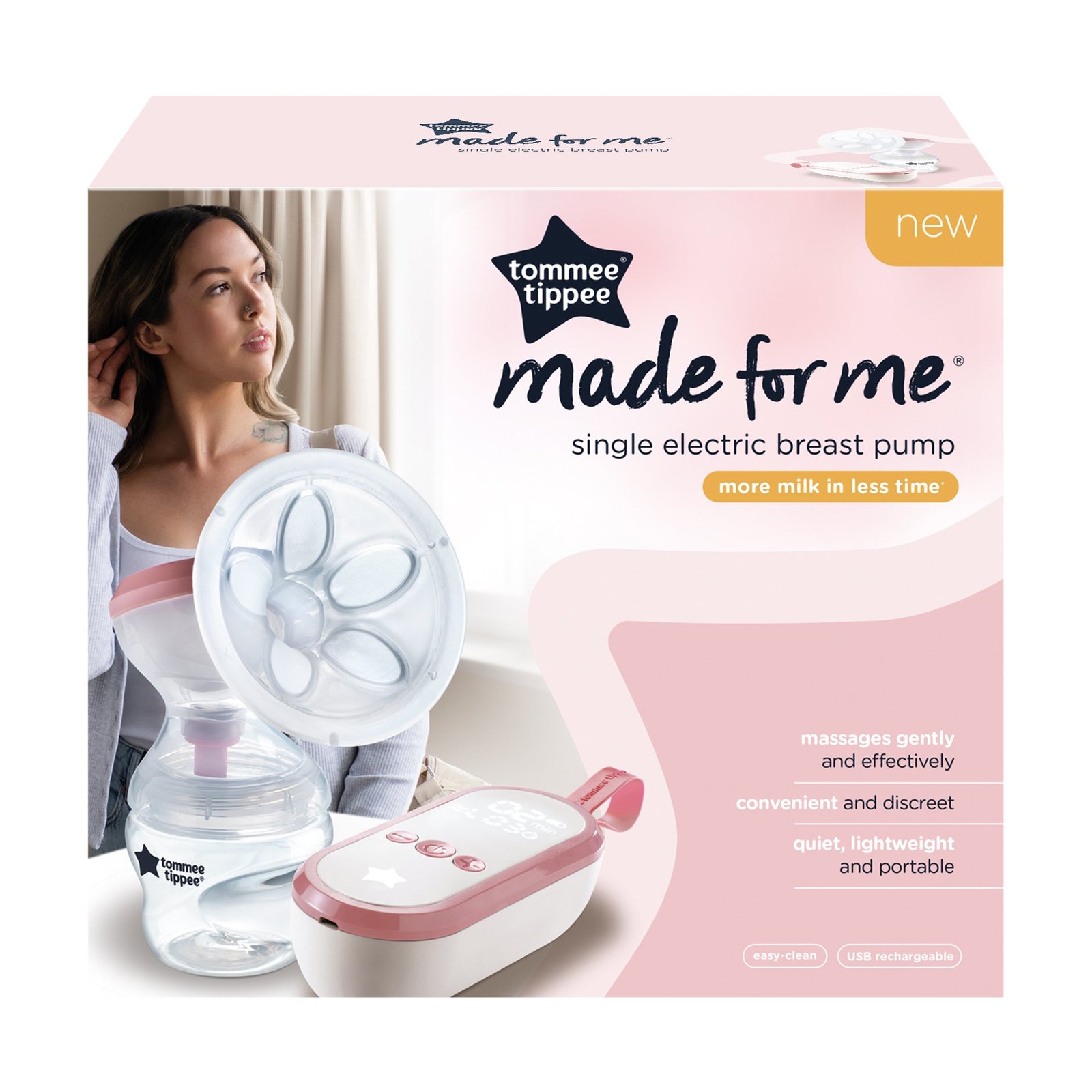 Tommee Tippee Closer To Nature Elektrisk Bröstpump Enkel