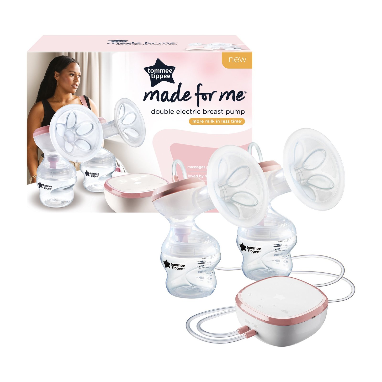 Tommee Tippee Closer To Nature Elektrisk Bröstpump Dubbel