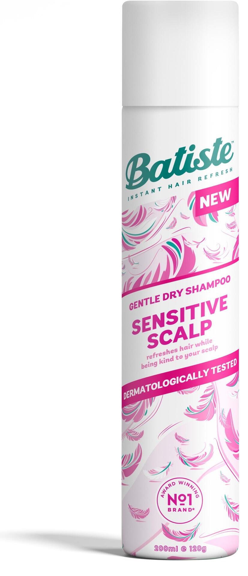 Batiste Dry Shampoo Sensitive Ligth Fragrance 200 ml
