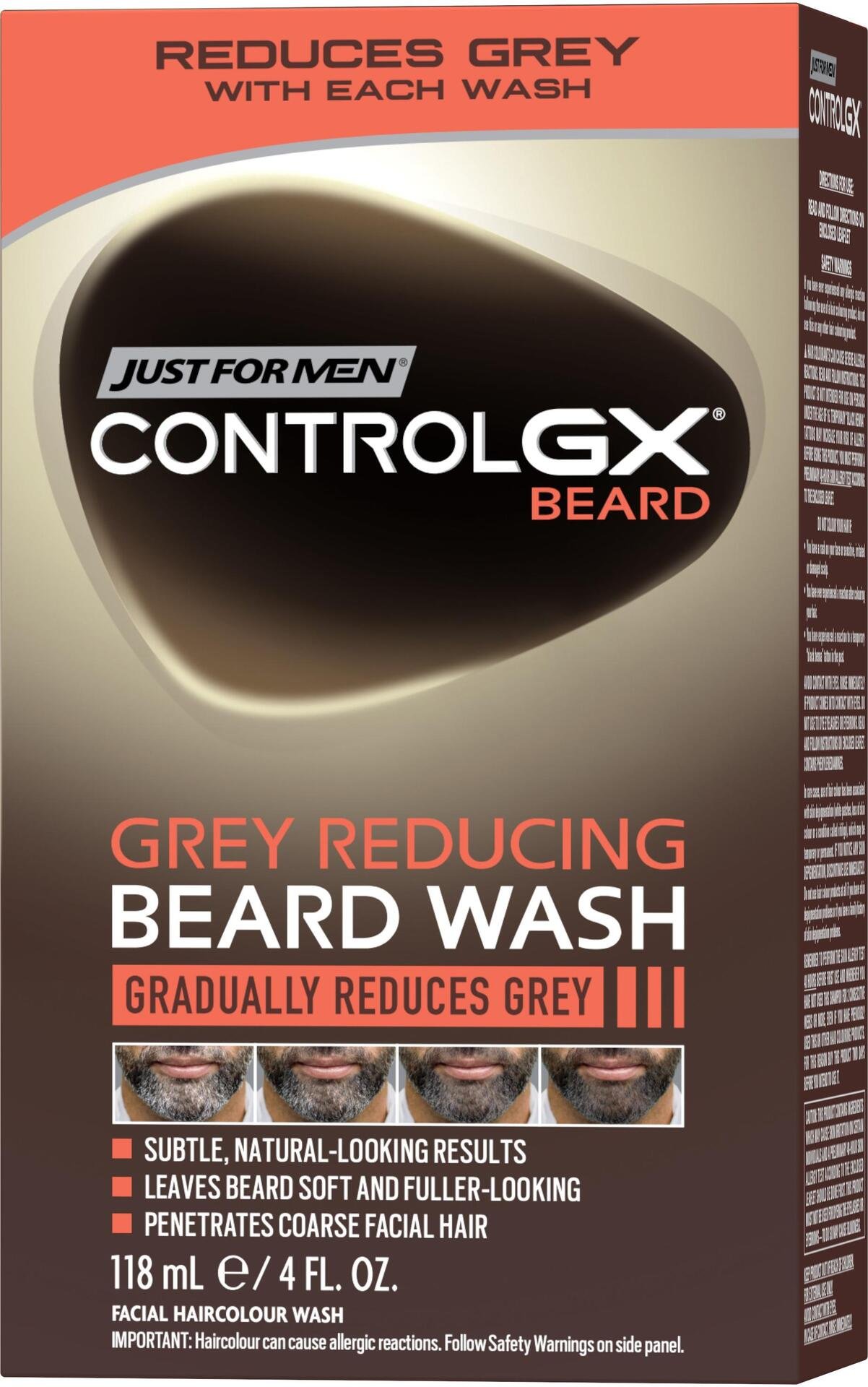 Just For Men Control GX Grey Reducing Skäggschampo 118 ml