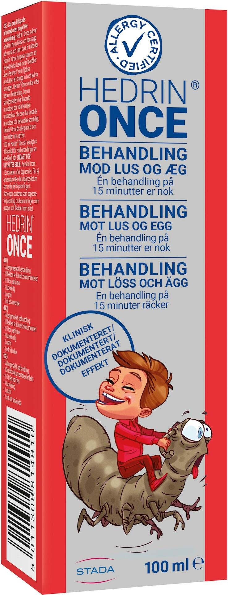 Hedrin Once Gel 100 ml
