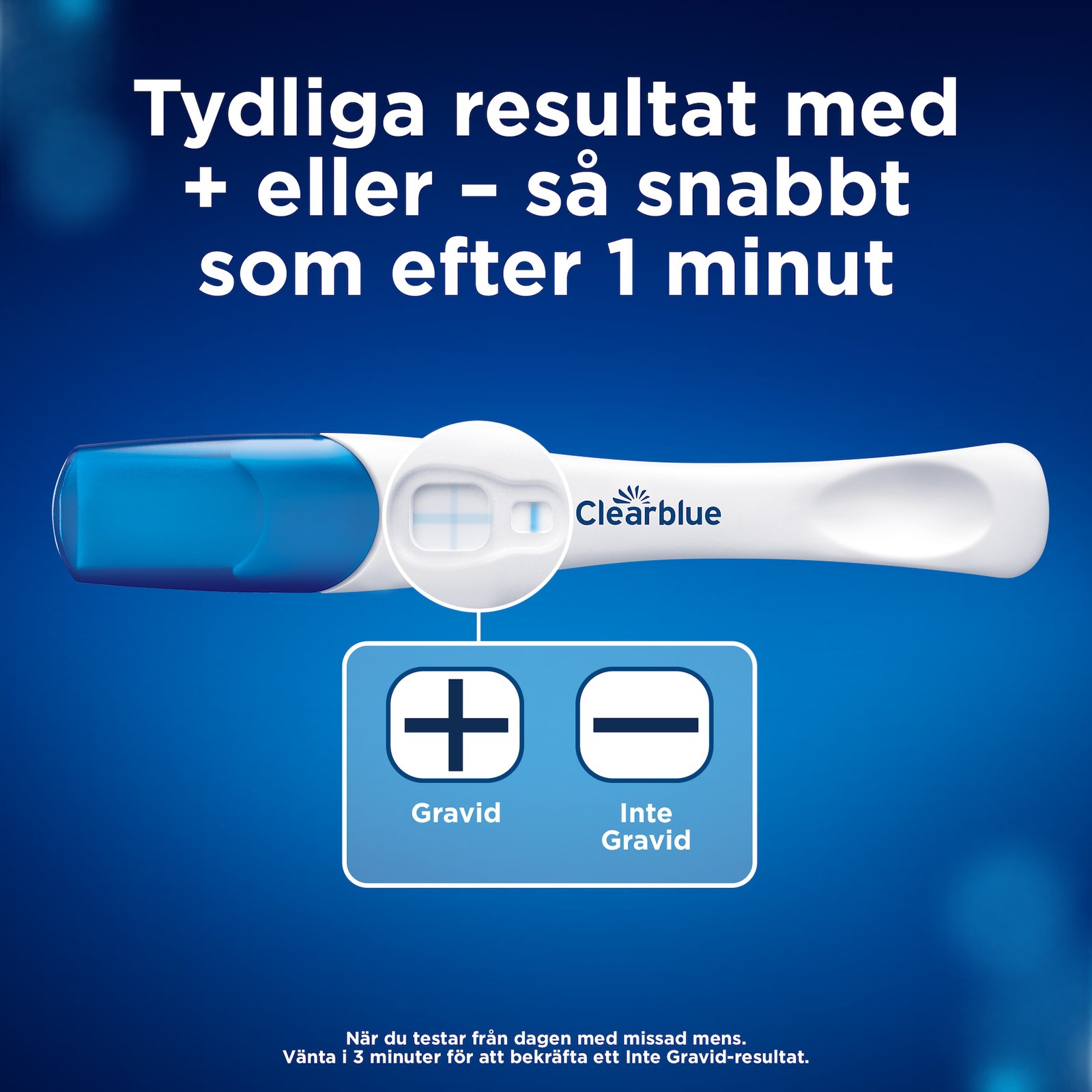 Clearblue Graviditetstest Snabb Detektion 1 st