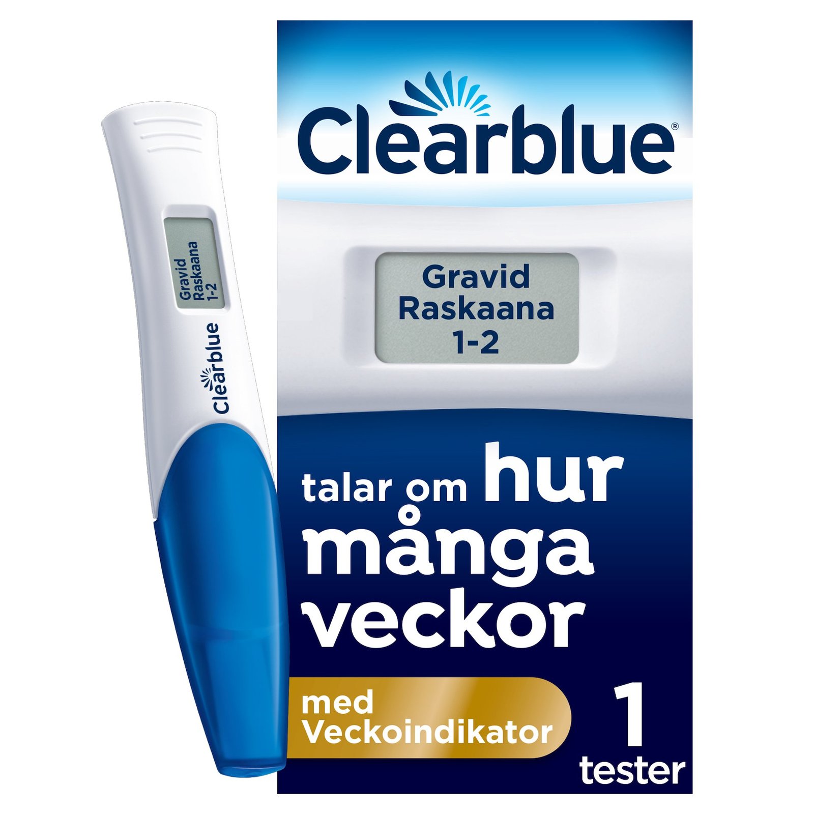Clearblue Graviditetstest med veckoindikator 1 st